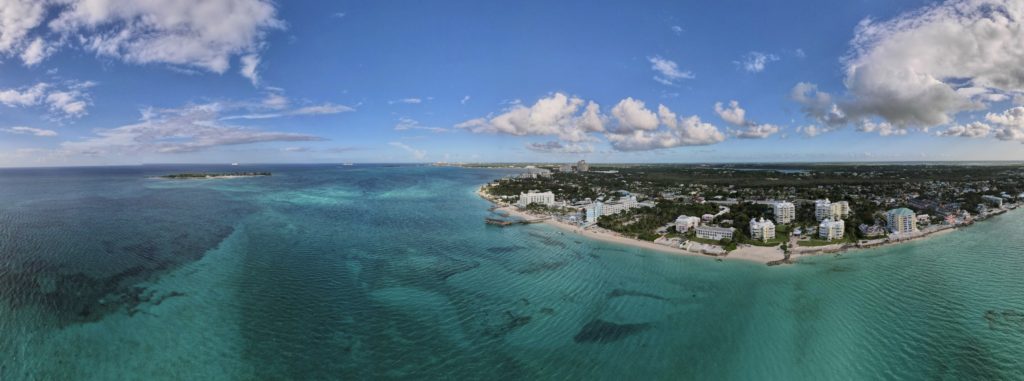 Nassau, Bahamas shot on Mavic Air 2S by Christine Lozada