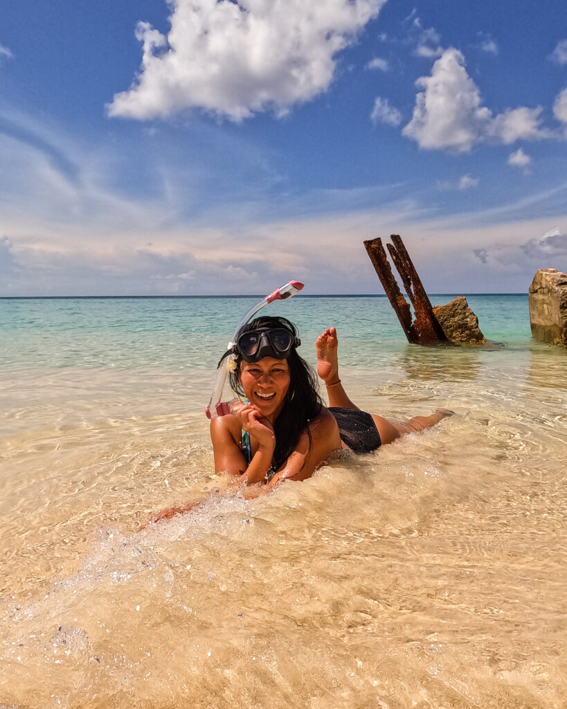 Christine Lozada in Nassau Bahamas