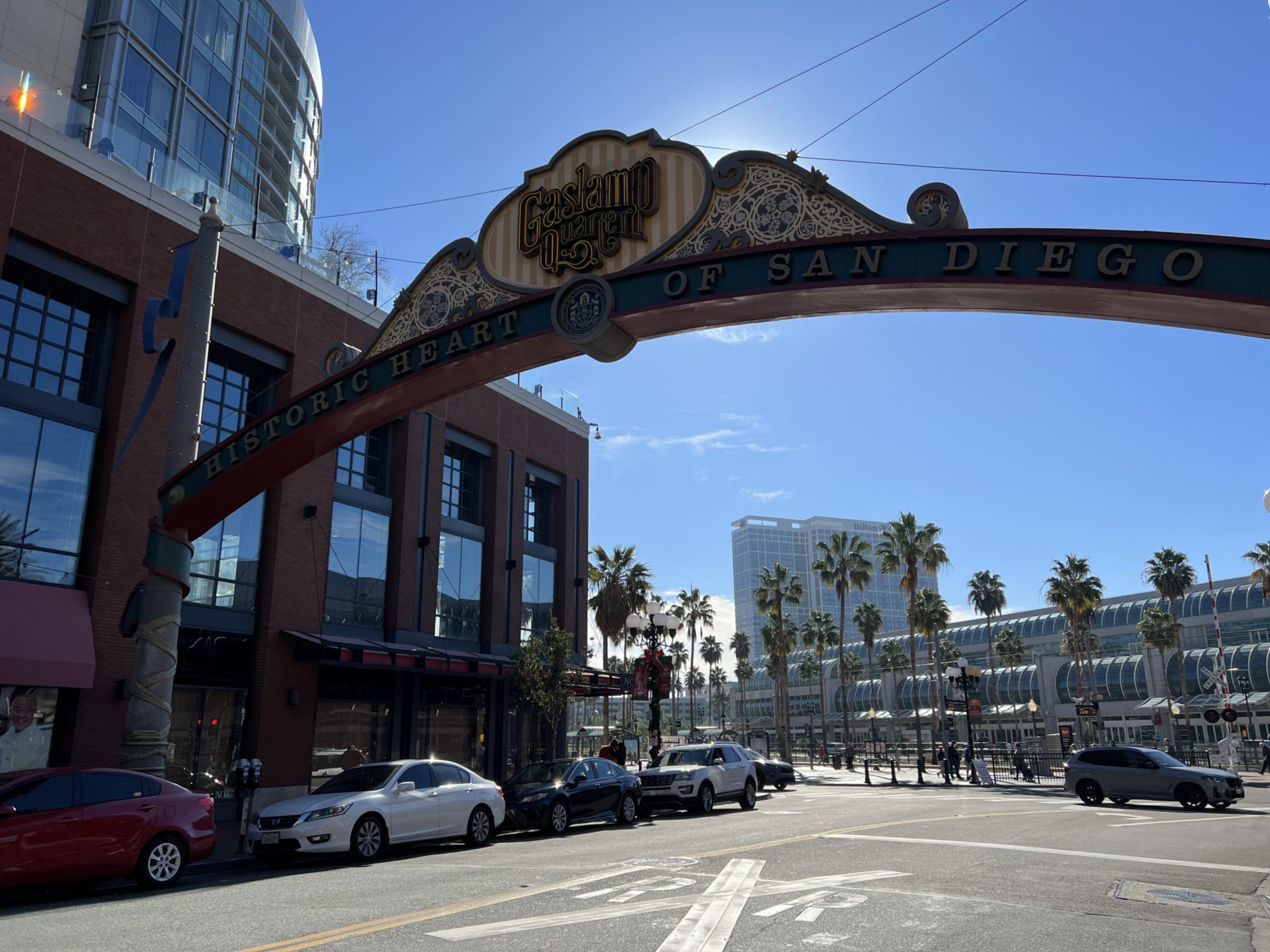 Historic Gaslamp San Diego sign