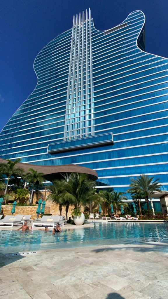 Oasis Tower pool at The Hardrock Hotel