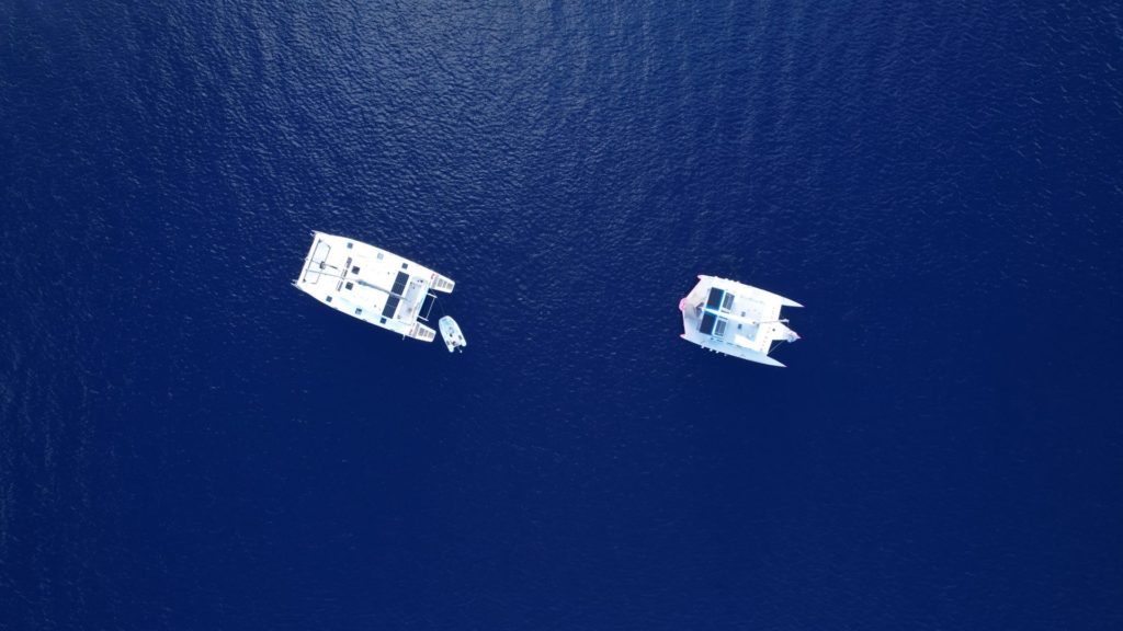 Boats on Bonaire Island shot by Christine Lozada