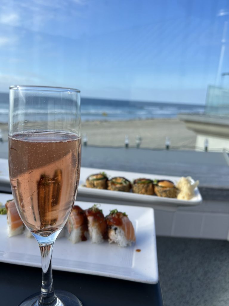 Sushi with a view at Cannonball