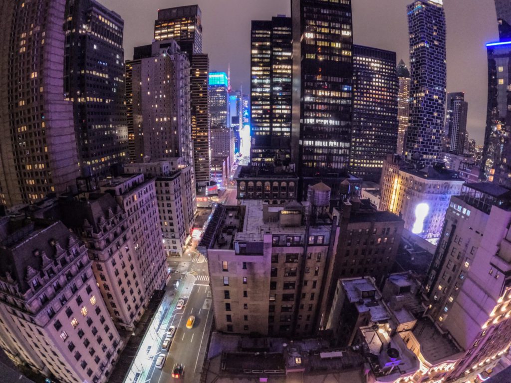 View of Midtown and Times Square from The Westhouse Hotel