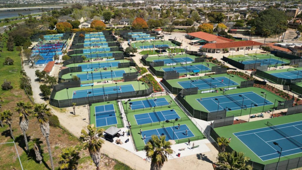 Barnes Tennis Center Pickleball Courts in San Diego California