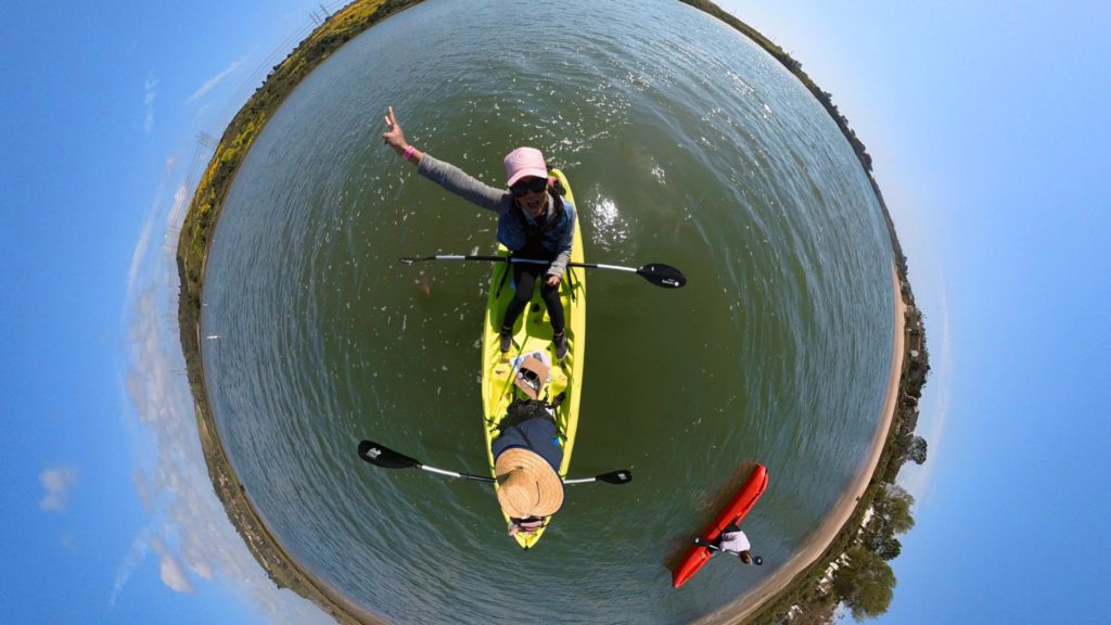 Agua Hedionda Kayaking in Carlsbad California