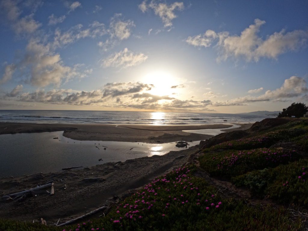 Watch a sunset at Salmon Creek Beach