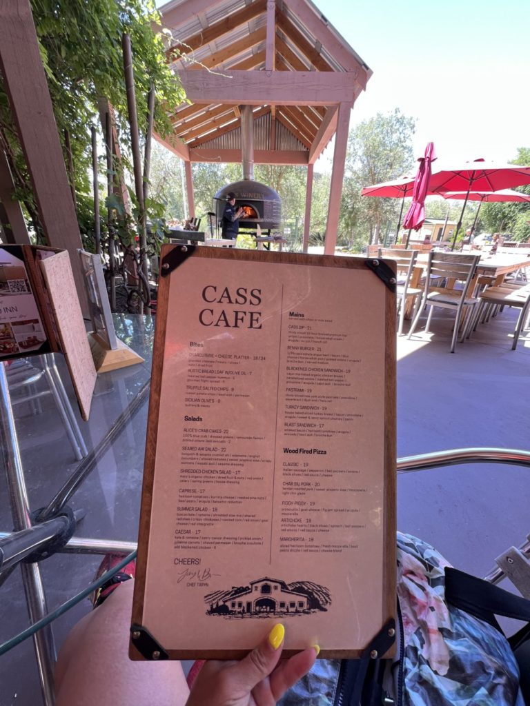 Cass Winery Lunch
