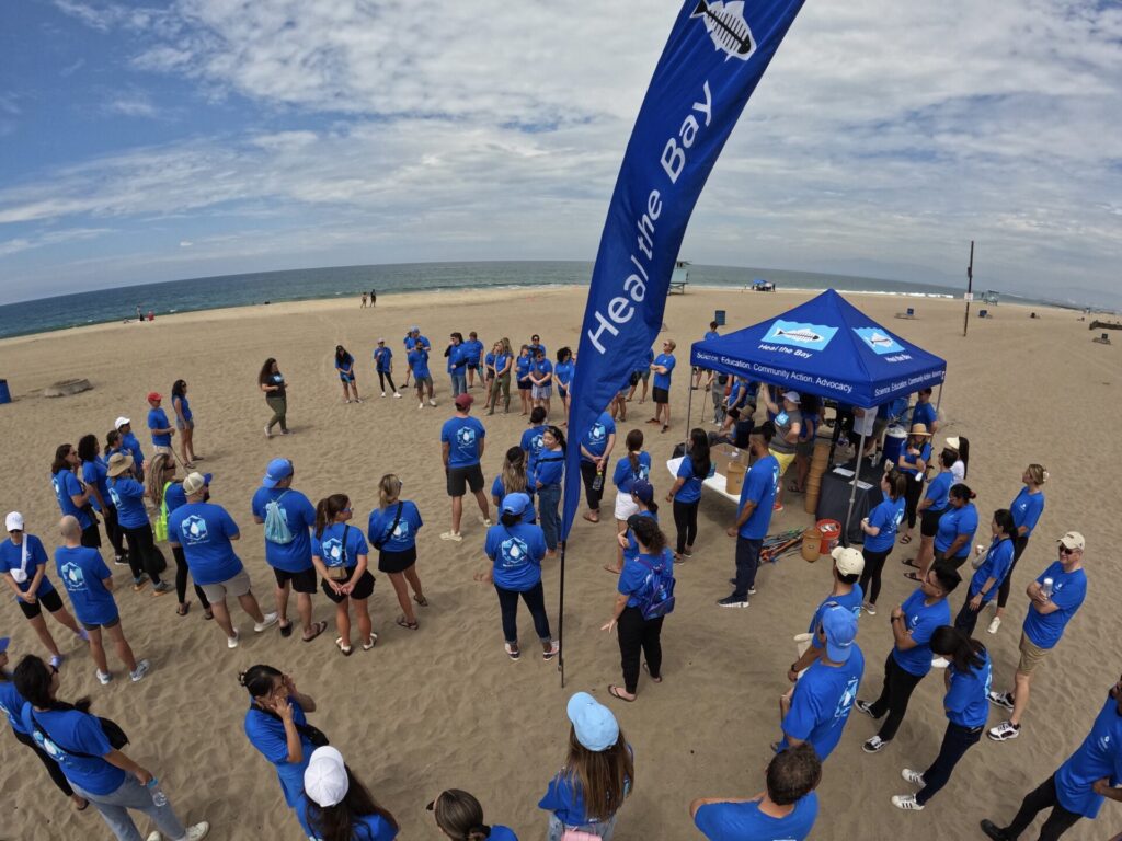 Liquid IV beach clean up with Heal the Bay