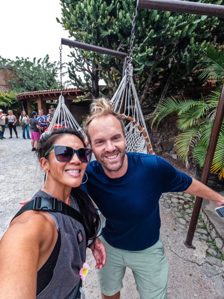 Christine Lozada with Travis Sherry in Tepozlan Mexico