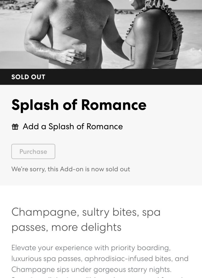 Is the Virgin Voyages Splash of Romance Package Worth It?