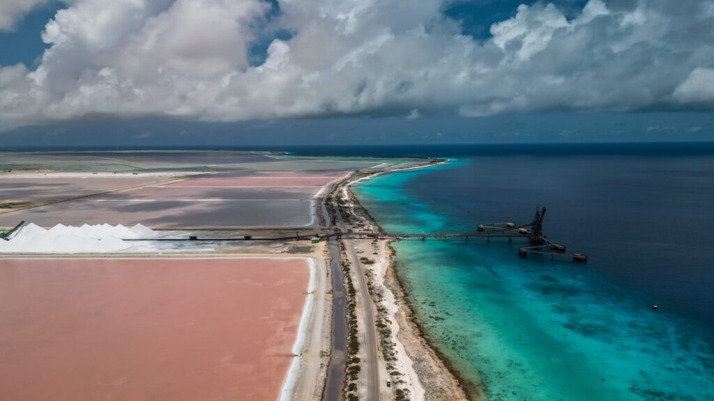 Bonaire Island drone shot by Christine Lozada