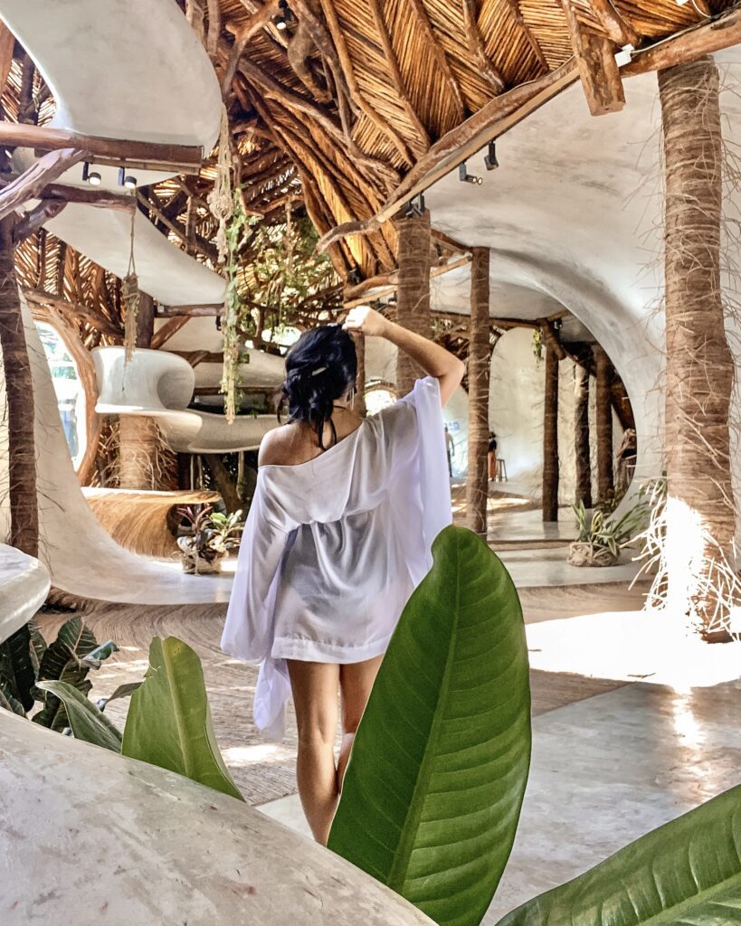 Christine Lozada in Tulum