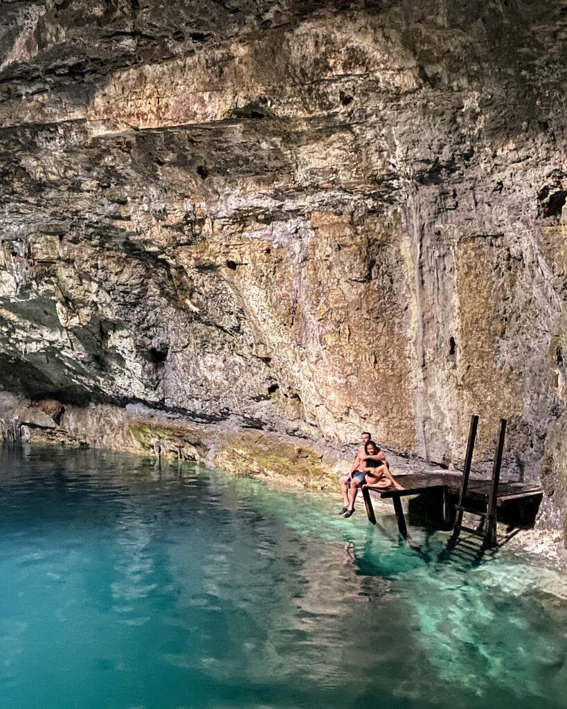 Christine Lozada in Tulum Mexico