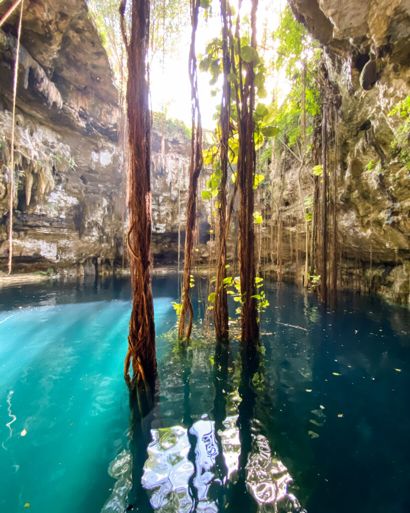 Cenote in Tulum Mexico