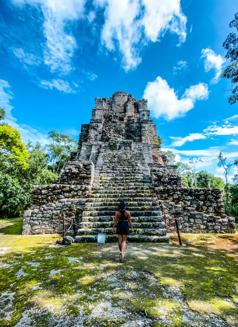 Christine Lozada in Tulum Mexico