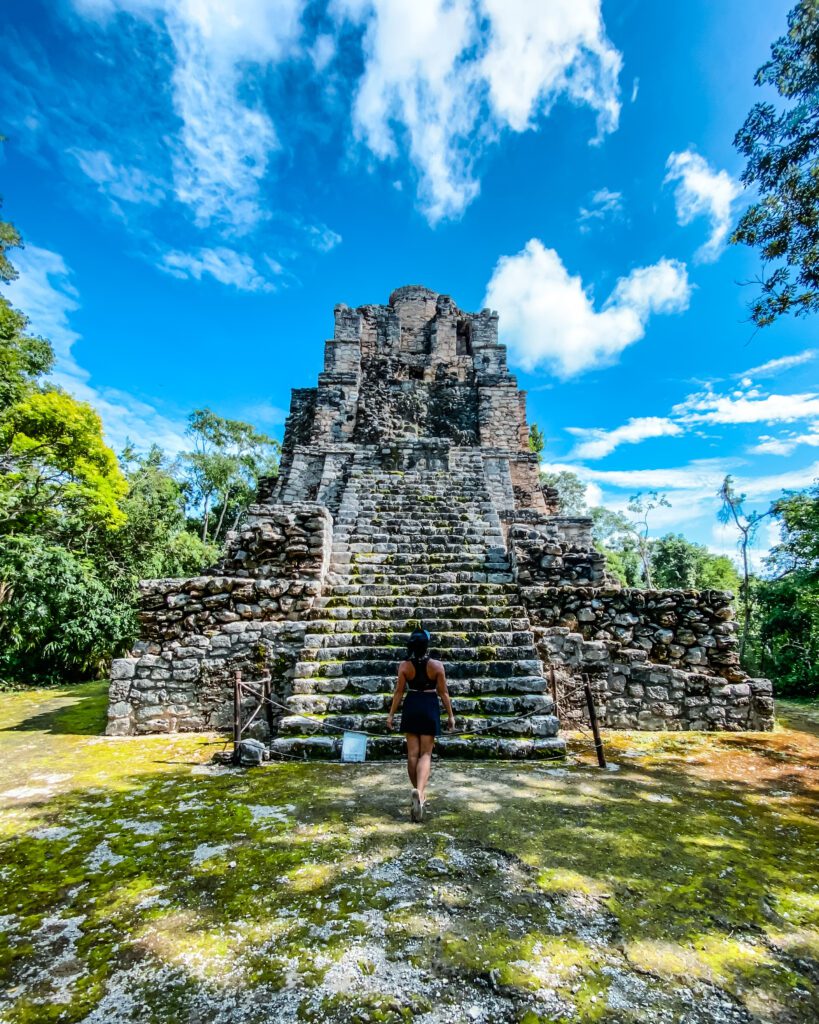 Christine Lozada in Tulum Mexico