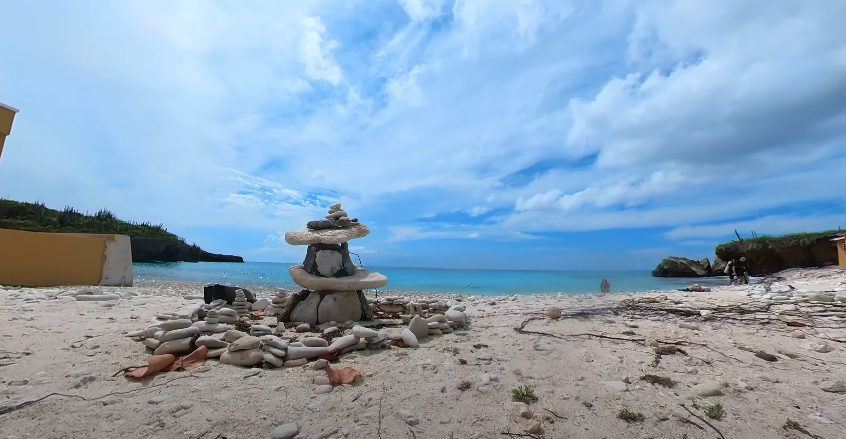 Christine Lozada at Bonaire National Park