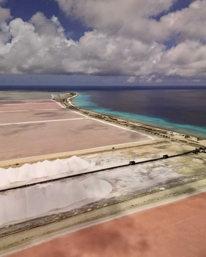 Bonaire drone shot by Christine Lozada