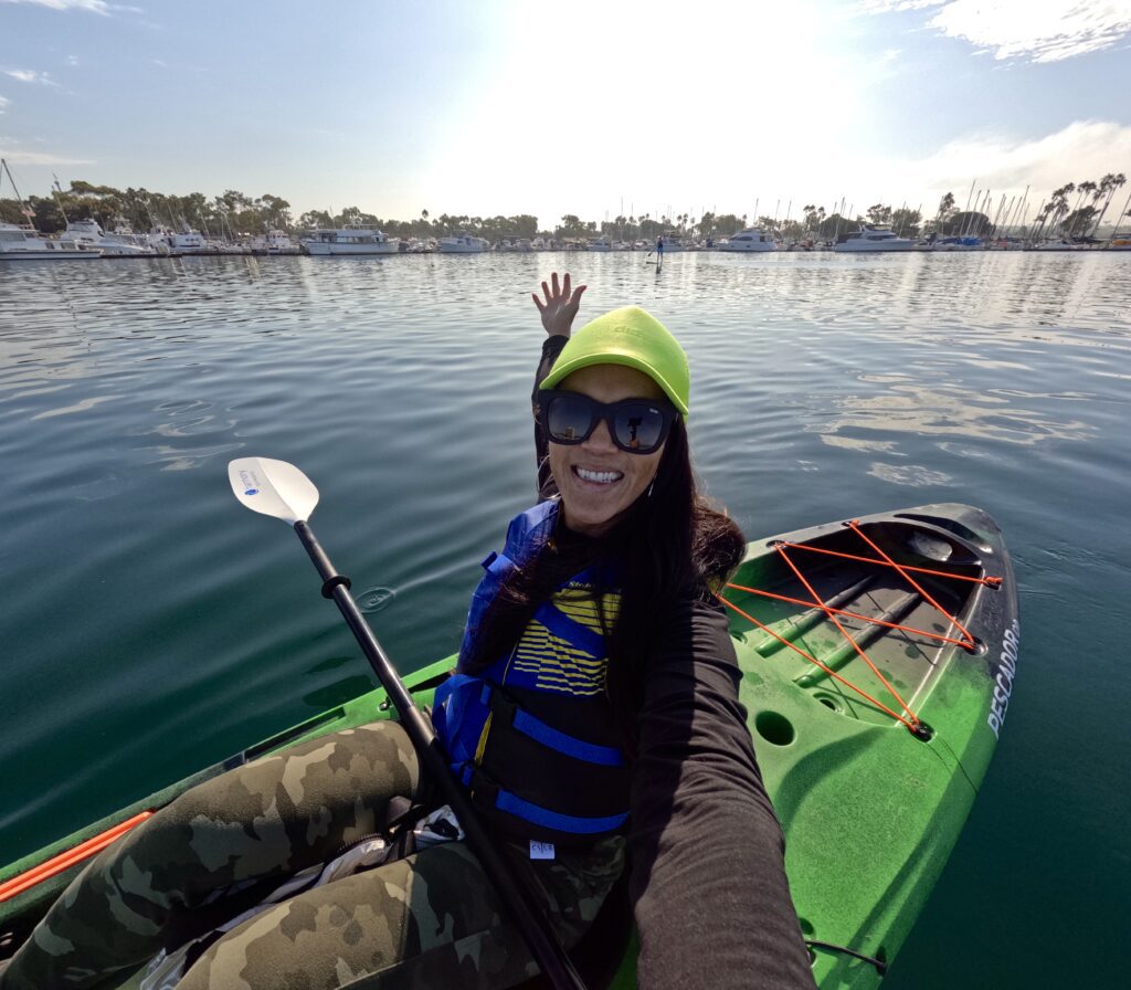 Kayaking in Mission Bay San Diego