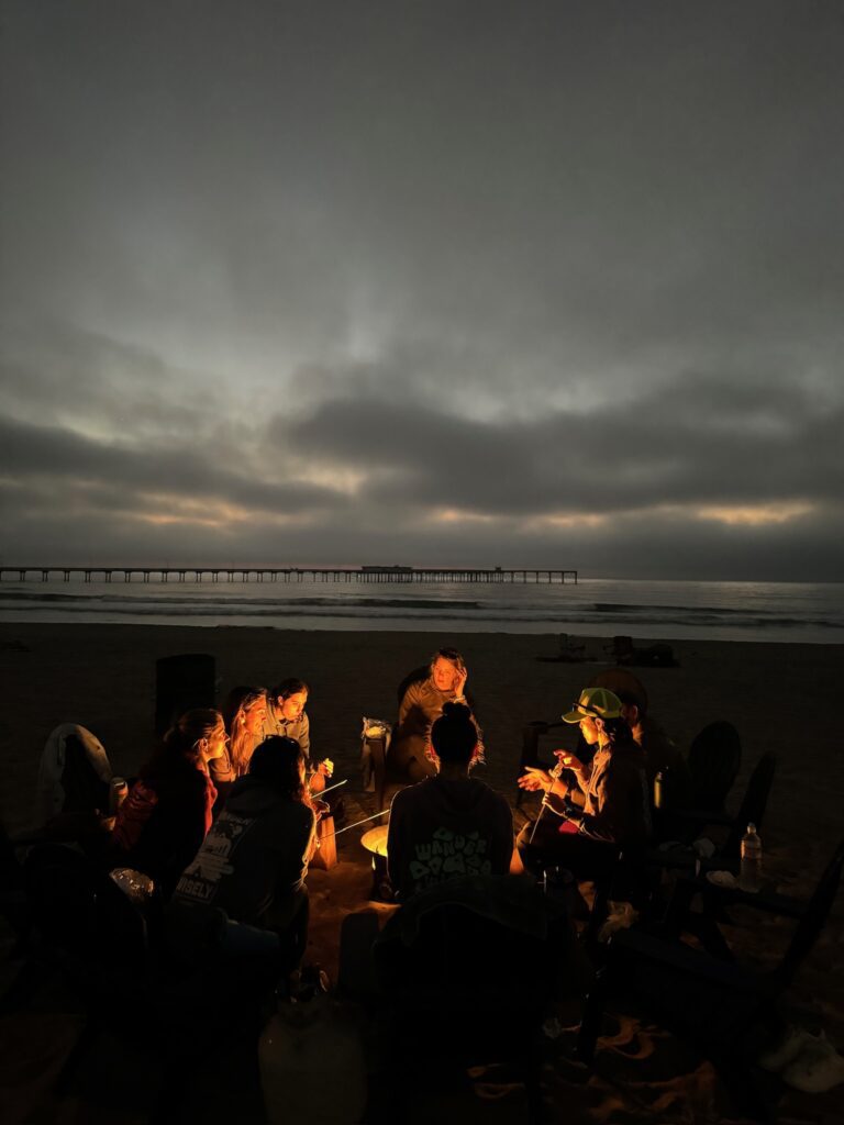 Beach Fire Guy in Mission Beach San Diego