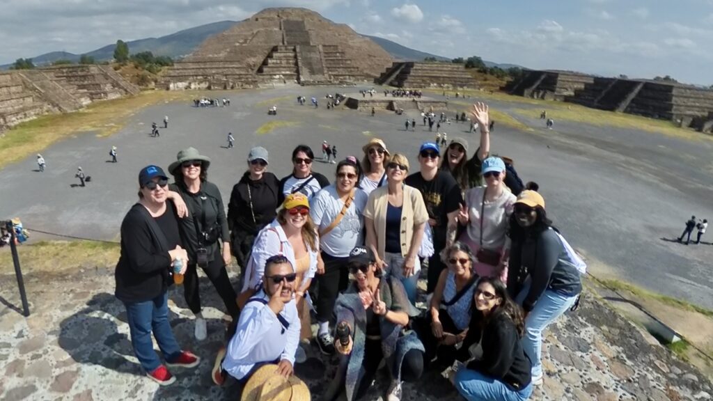 Christine Lozada Teotihuacan Pyramids Mexico City