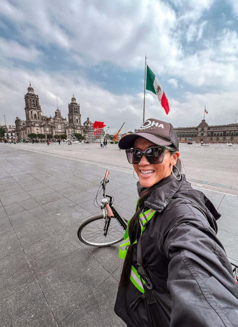 Christine Lozada Mexico City Bike Tour